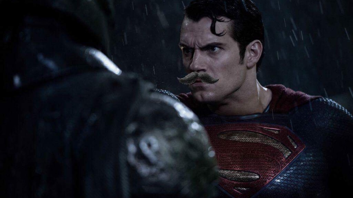 Superman moustache // Source : Numerama