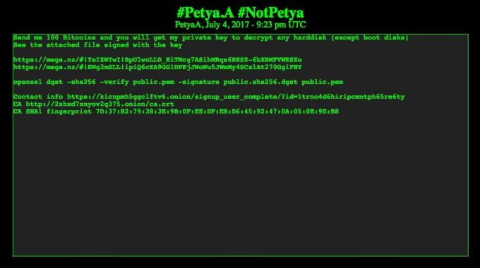 petya petya