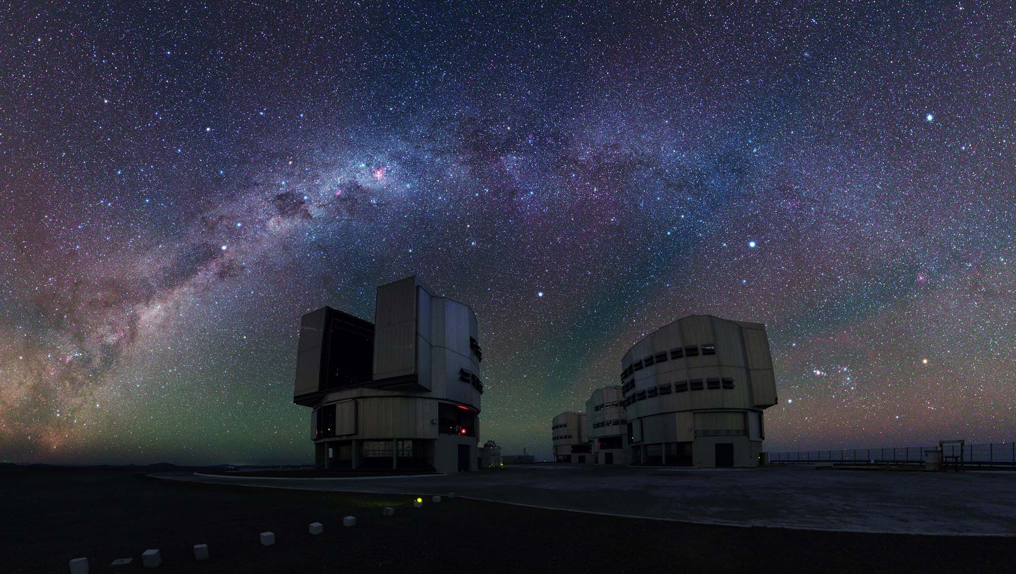 VLT télescope espace voie lactée