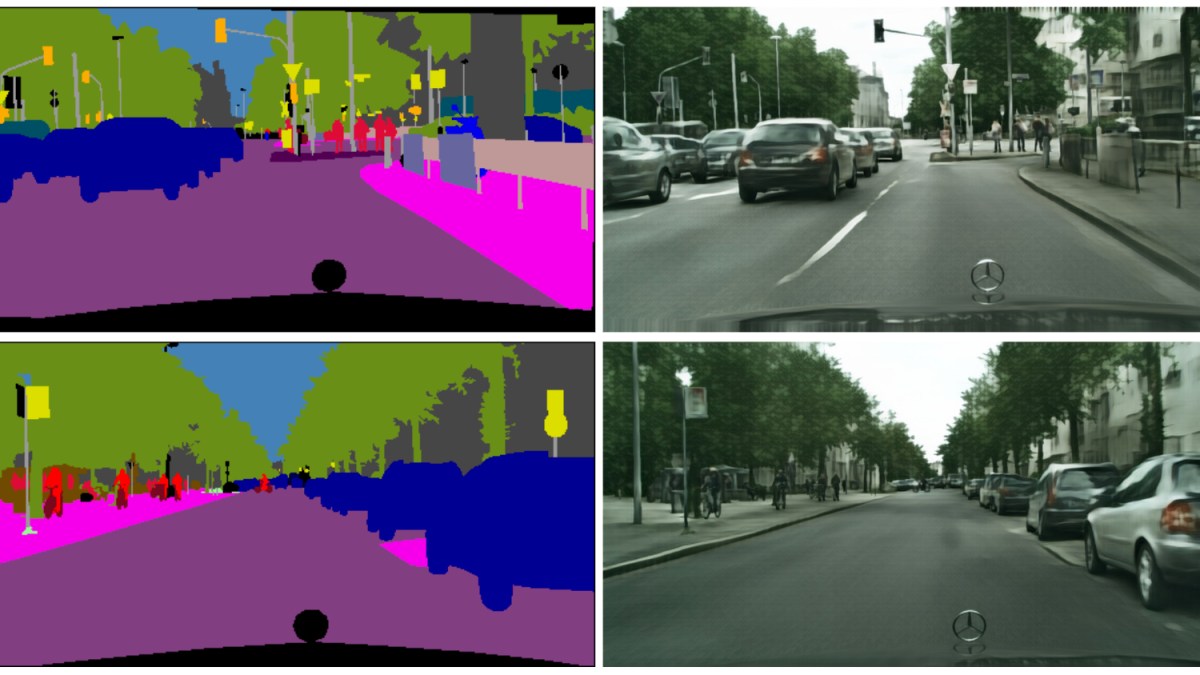 À gauche, le schéma généré par l'IA à partir des photos / À droite, l'image de synthèse créée par l'IA