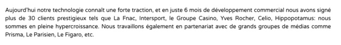 Fiche de poste rédigé par Teemo à l'époque de Databerries signifiant le lien avec les médias type Figaro Fiche de poste rédigé par Teemo à l'époque de Databerries signifiant le lien avec les médias type Figaro