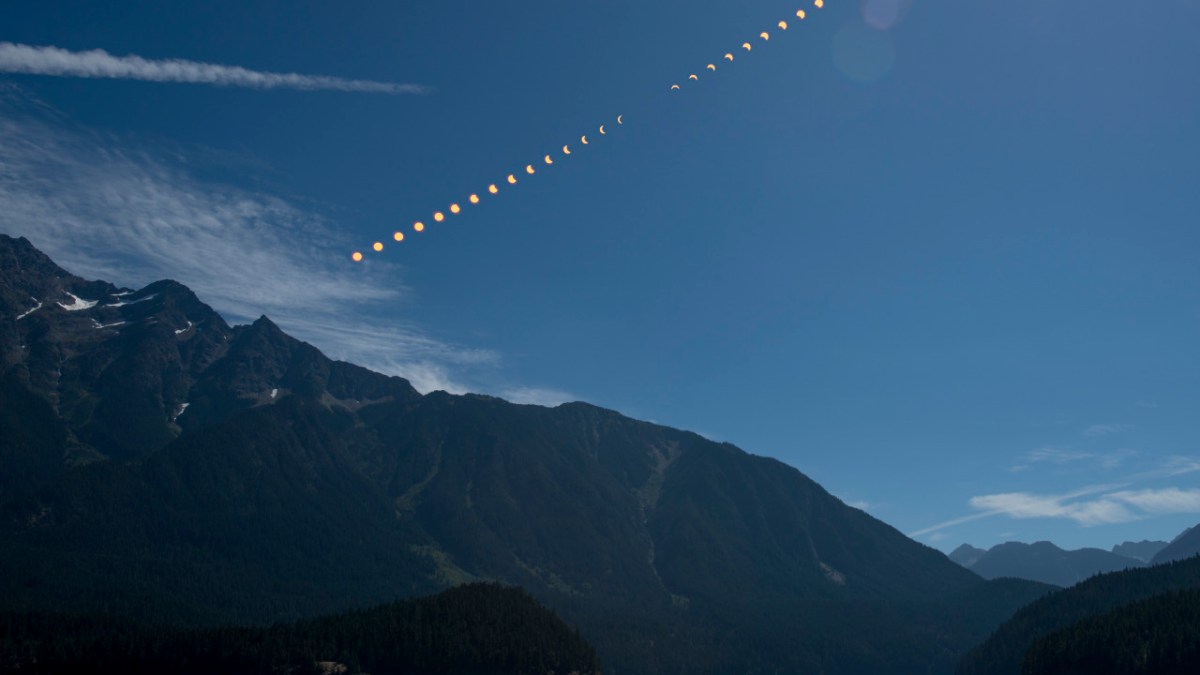 Ensemble d'image montrant la progression de l'éclipse et offrant tout le spectre de l'évènement / Credit: NASA/Bill Ingalls