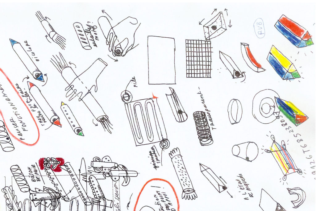 Papier Machine, ébauches Papier Machine, ébauches