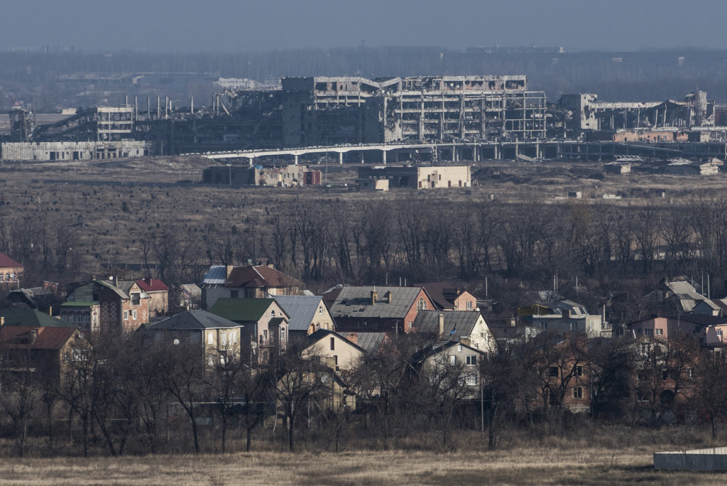 Ruines de l'aéroport de Donetsk, 2015 / CC. OSCE