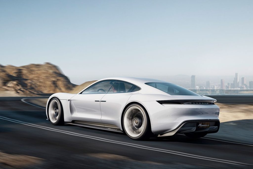 Porsche Mission E // Source : Porsche Porsche Mission E // Source : Porsche