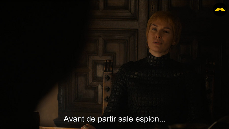 Mash-up de Golden Moustache, mélangeant des images de Game of Thrones avec les sous-titres d'OSS117.