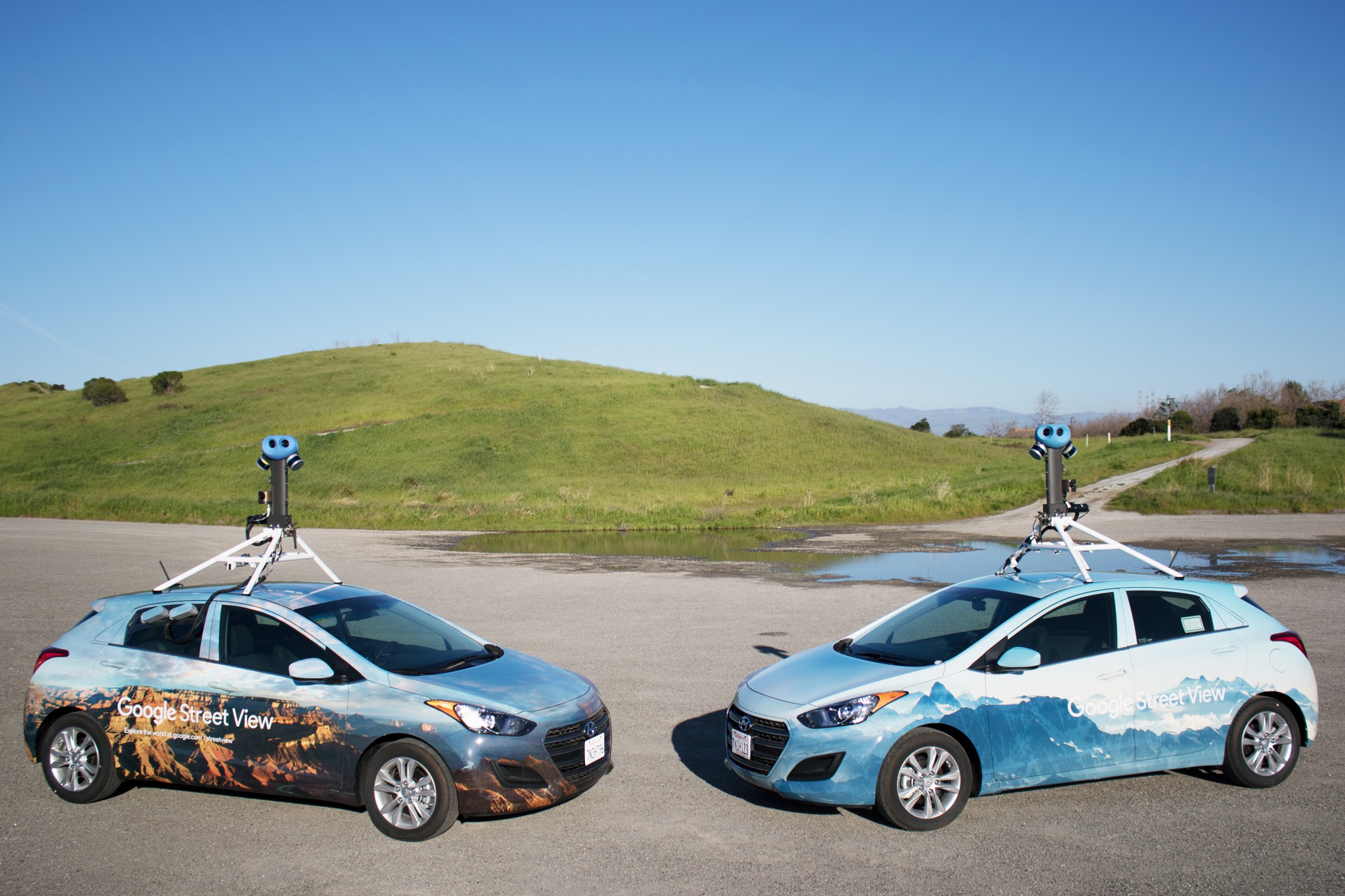 Nouveau modèle des voitures Street View (c) Google Nouveau modèle des voitures Street View (c) Google