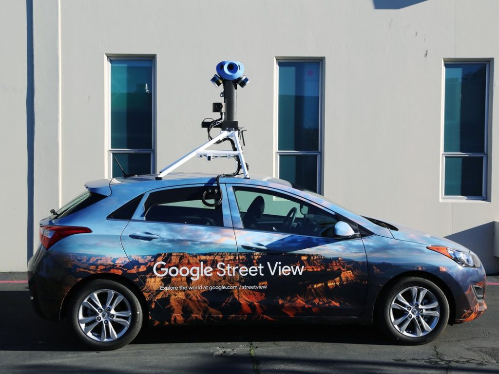 Nouveau modèle des voitures Street View (c) Google Nouveau modèle des voitures Street View (c) Google