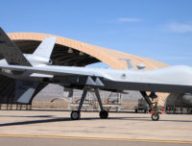 Le MQ-9 Reaper, un drone militaire. // Source : Senior Airman Larry E. Reid Jr.