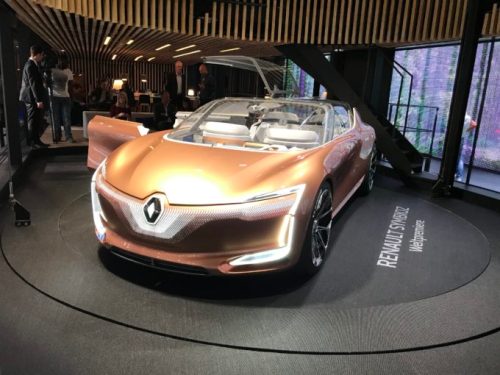 La concept car Renault Symbioz. // Source : Maxime Claudel pour Numerama