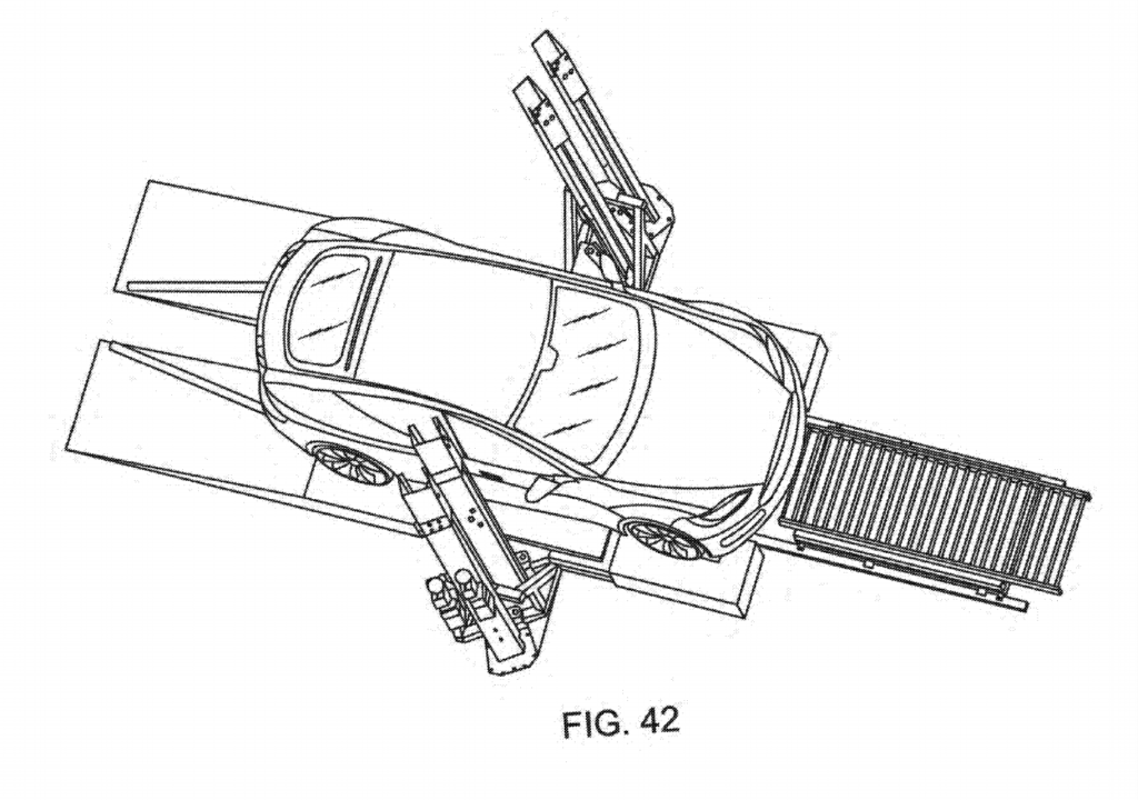 Images issues du brevet déposé en mai 2017 par Tesla. 