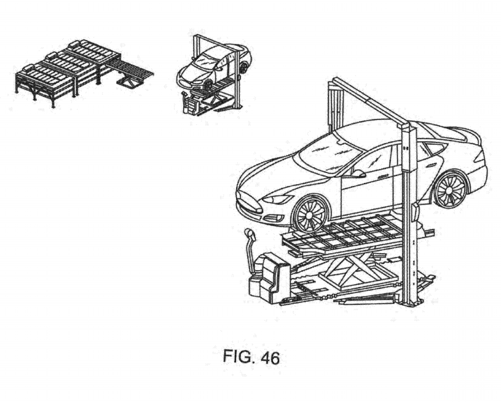 Images issues du brevet déposé en mai 2017 par Tesla. 