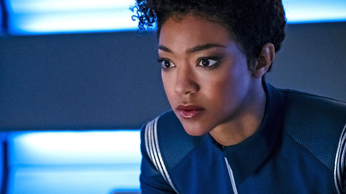 "Choose Your Pain" -- Episode 105 -- Pictured: Sonequa Martin-Green as First Officer Michael Burnham of the CBS All Access series STAR TREK: DISCOVERY. Photo Cr: Jan Thijs/CBS ÃÂ© 2017 CBS Interactive. All Rights Reserved.