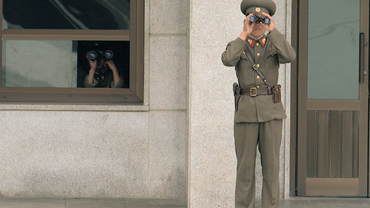Soldat coréen surveillant la frontière du Sud, 2007, US Army