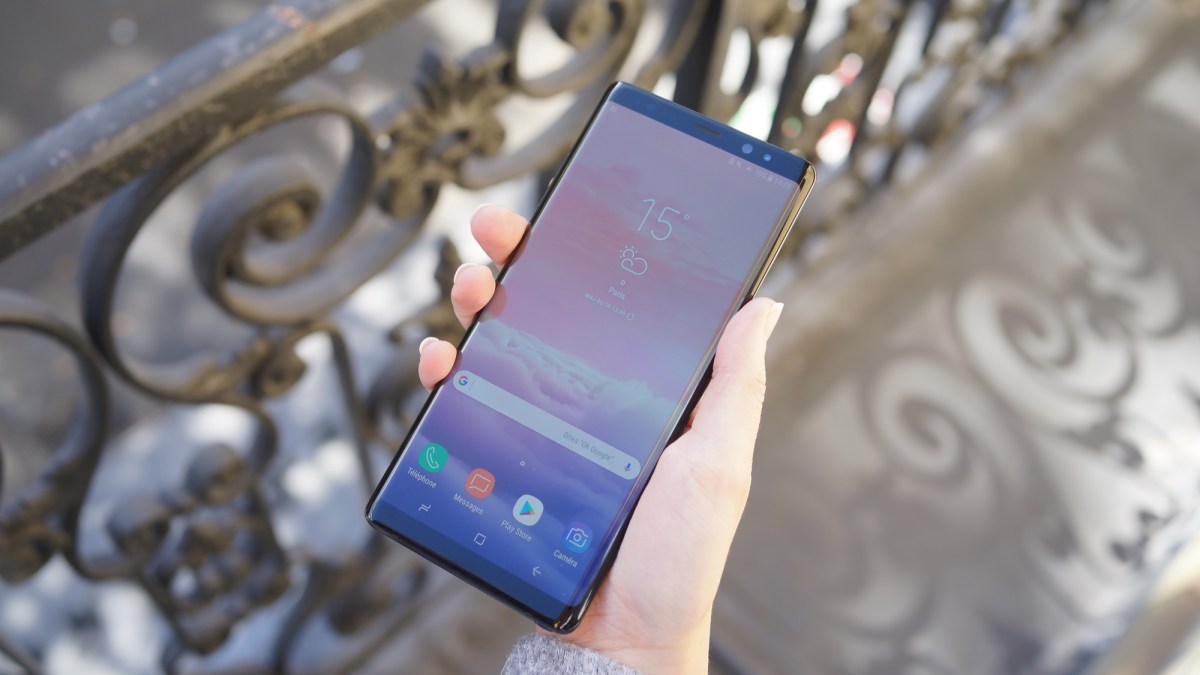 Galaxy Note 8 // Source : Nelly Lesage pour Numerama