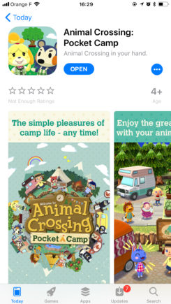 Animal Crossing, exclu australienne