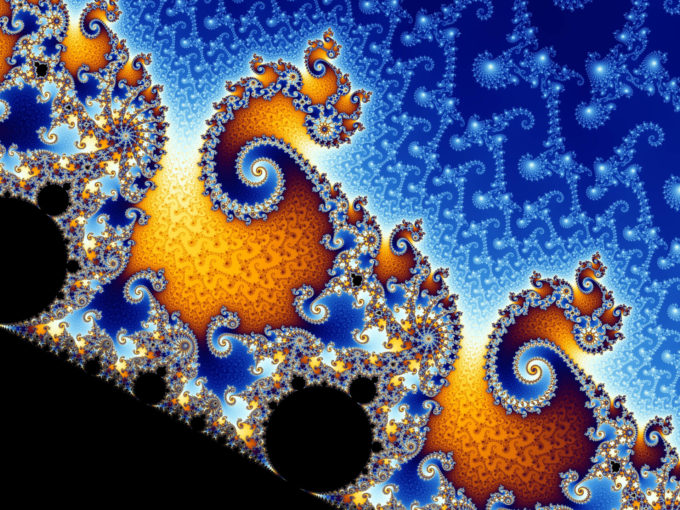 Détail de la fractale de Mandelbrot. CC Wikimédia