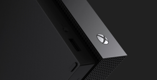 Xbox One X. Microsoft