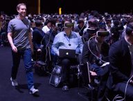 Zuckerberg lors de son intervention au MWC 2016.