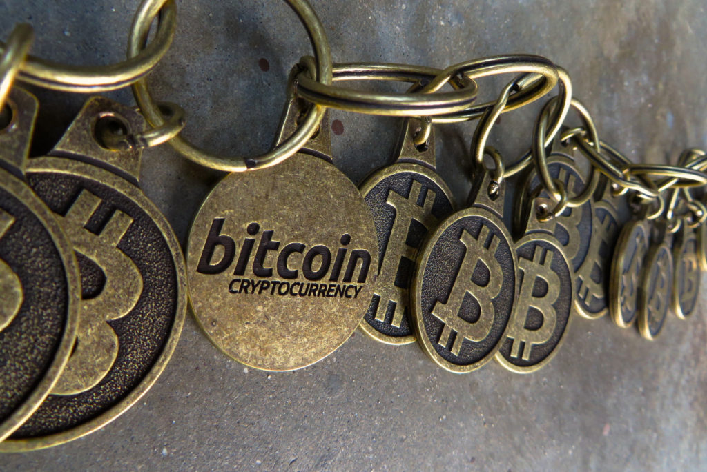 CC. BTC Keychain
