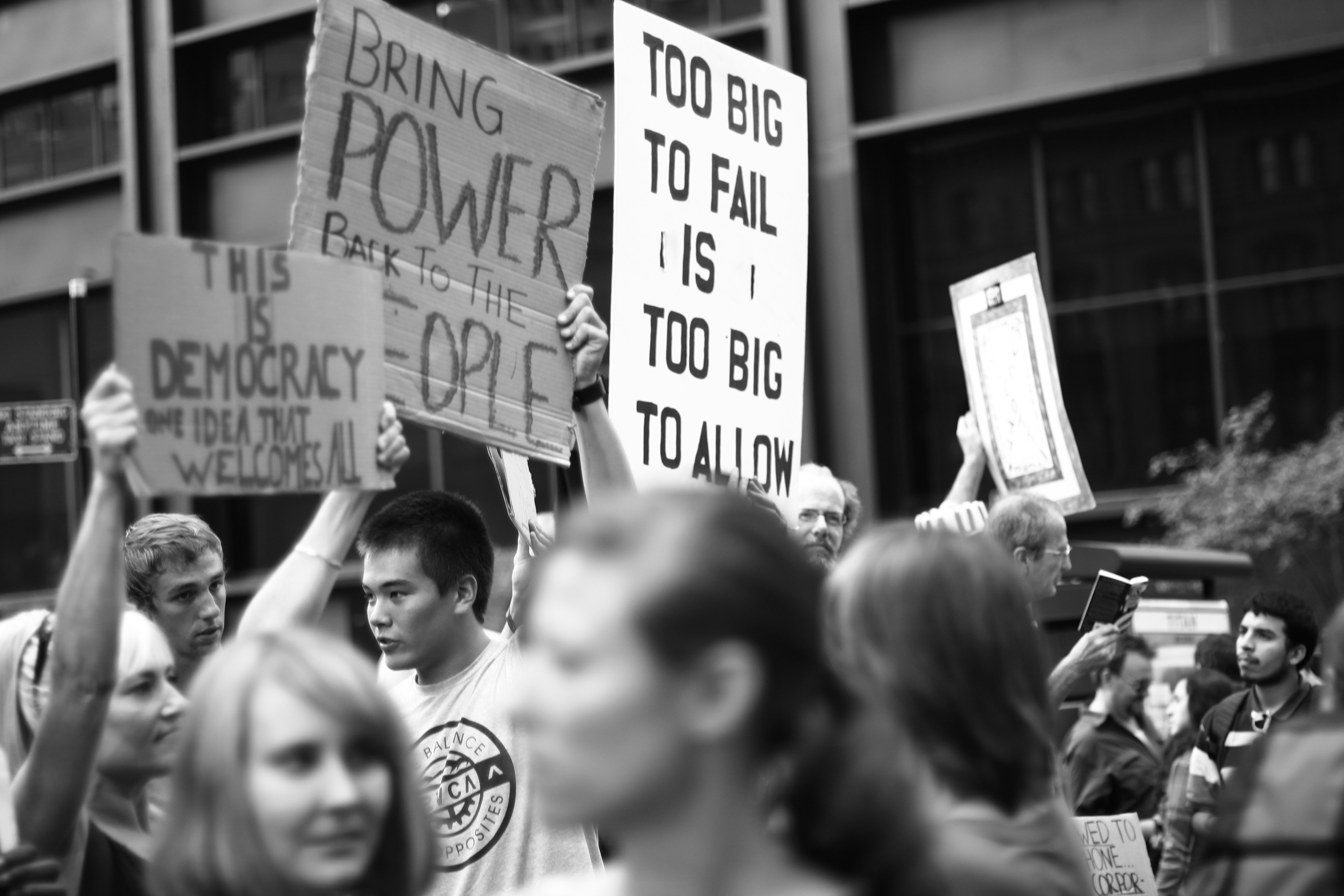 Occupy Wall Street, 2011 / CC. Aaron Bauer