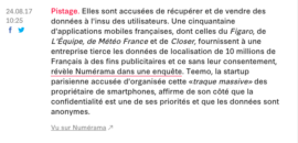 Capture d'écran de Libération / Numerama Capture d'écran de Libération / Numerama