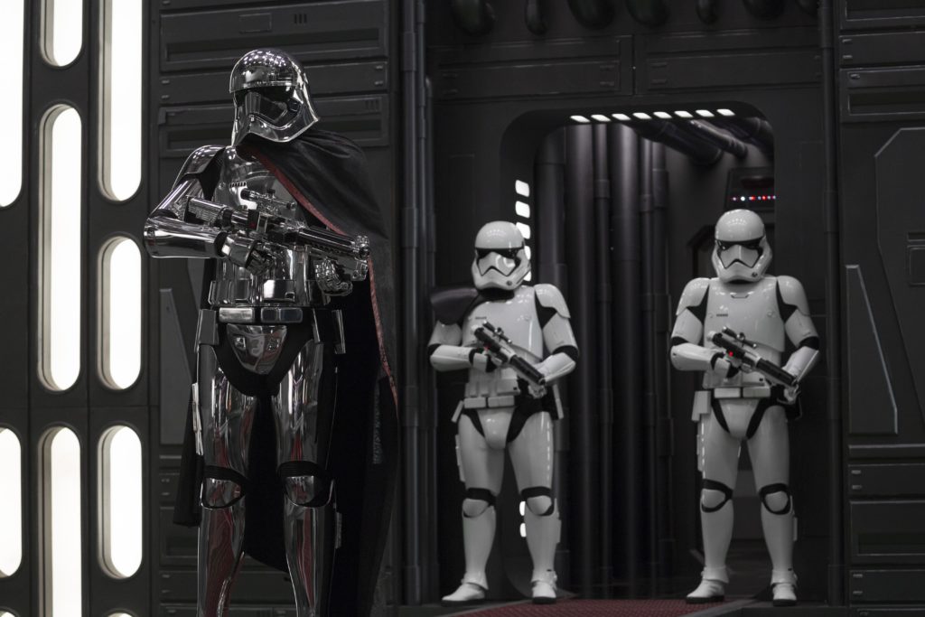 Captain Phasma (Gwendoline Christie) / David James Captain Phasma (Gwendoline Christie) / David James