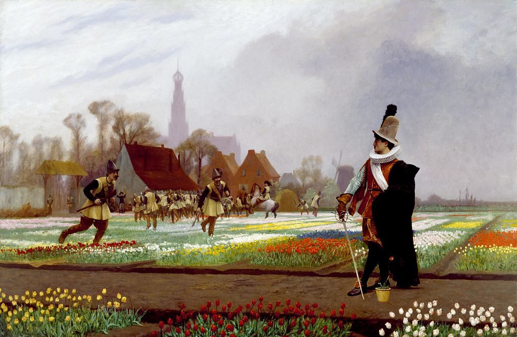 Folie tulipère, Jean-Léon Gérôme, 1882
