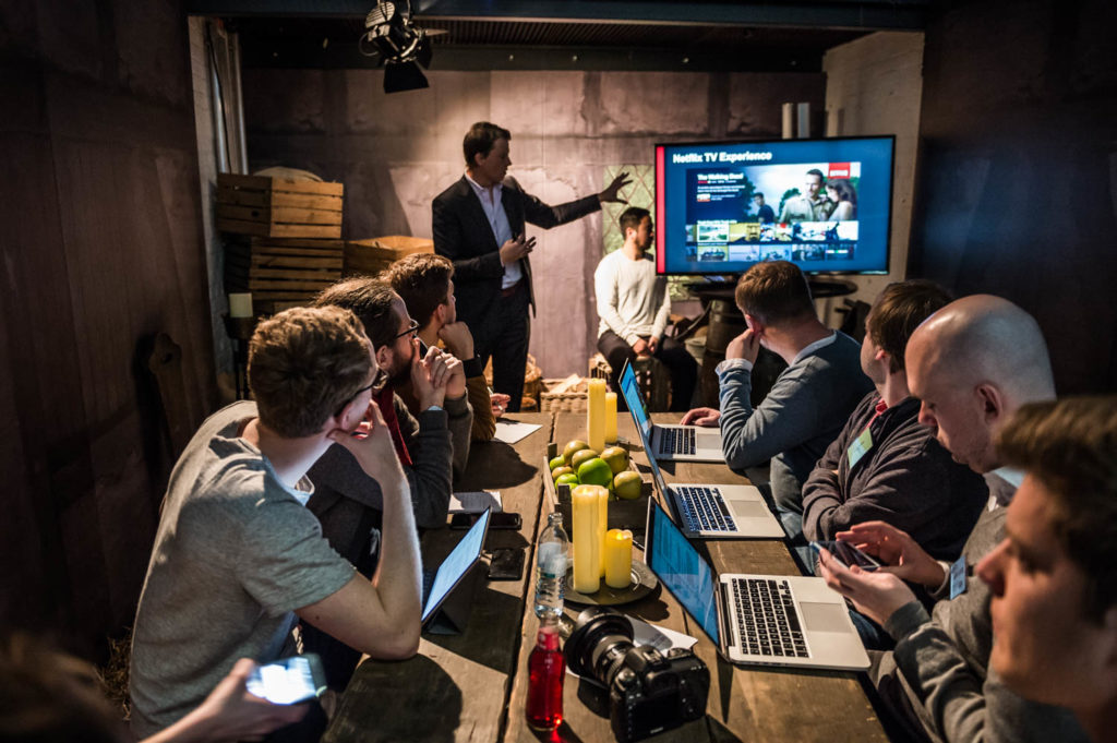 Greg Peters rappelant les évolutions de l'expérience Netflix sur les télés connectées / Netflix Greg Peters rappelant les évolutions de l'expérience Netflix sur les télés connectées / Netflix