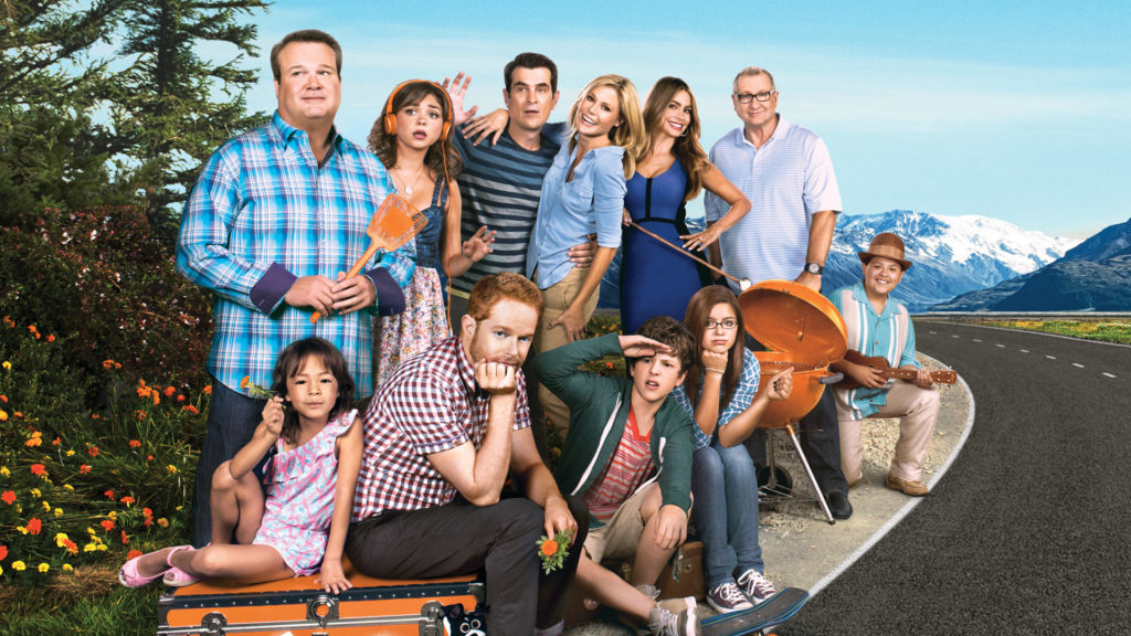 Modern Family, énorme succès des studios Fox diffusé sur ABC. 