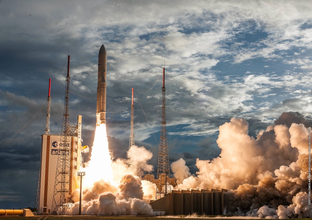 CNES/ESA/Arianespace/Optique Vidéo CSG, 2017