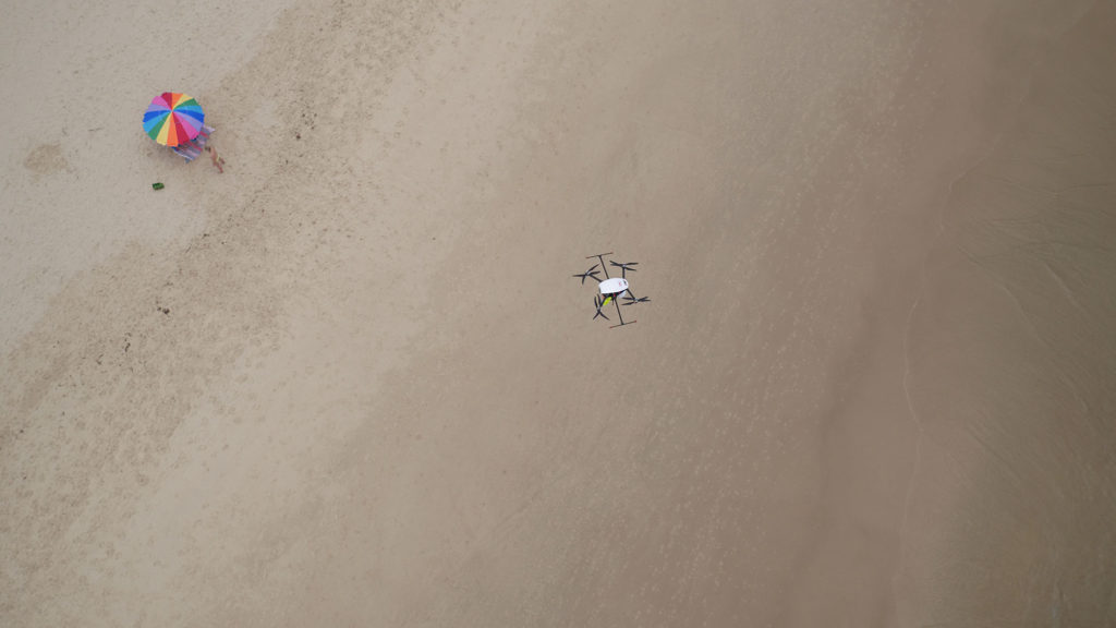 drone plage