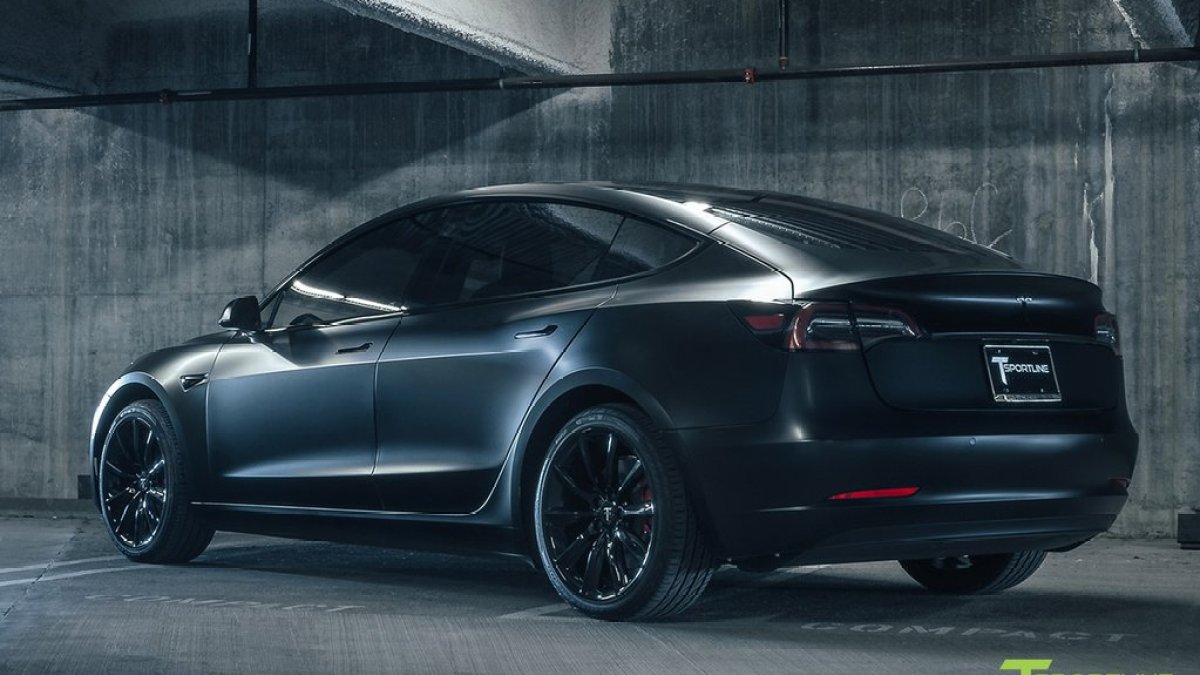 Tesla Model 3 Satin Black
