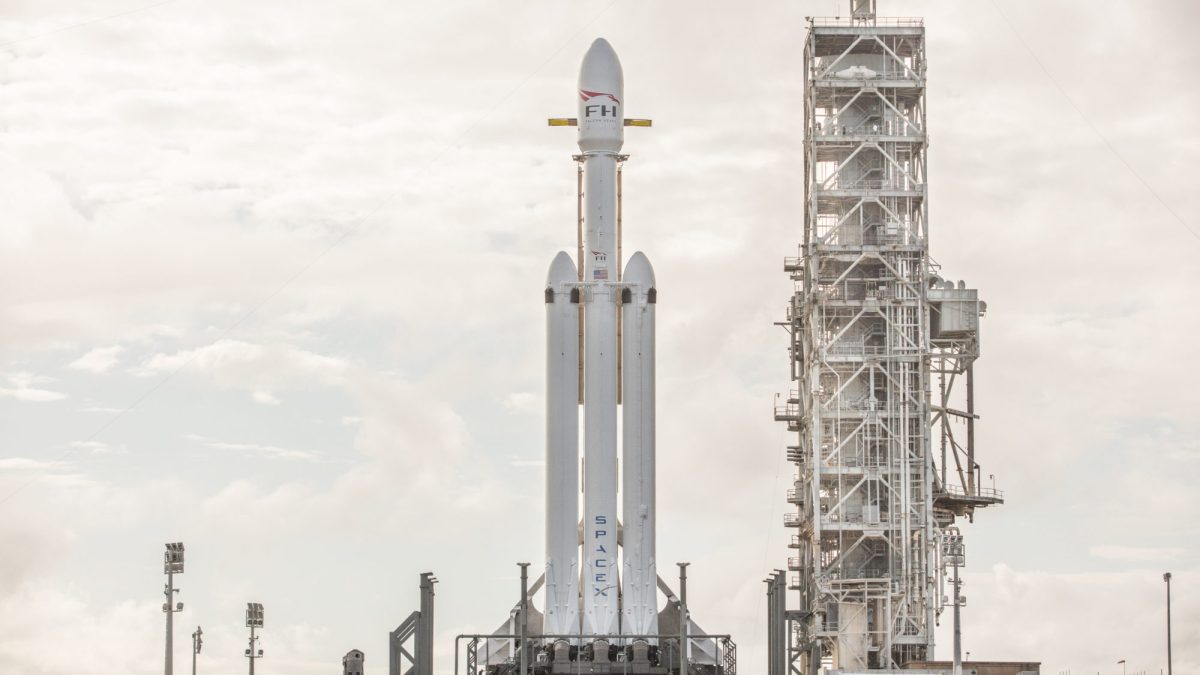 Le Falcon Heavy. // Source : SpaceX