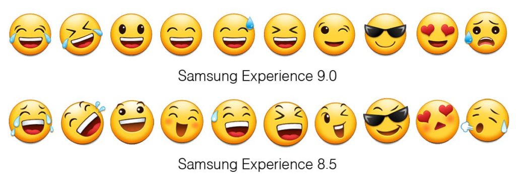 emoji Samsung 2018