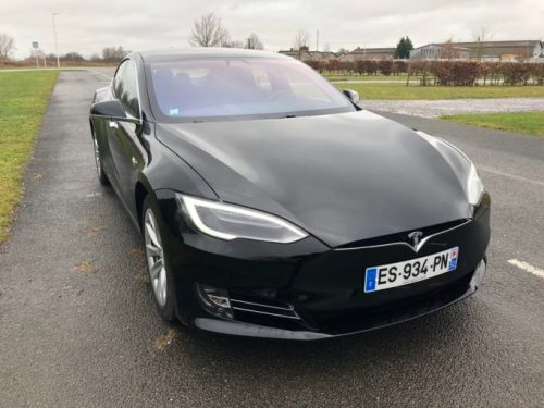 Console centrale arrière en carbone - Tesla Model S et X