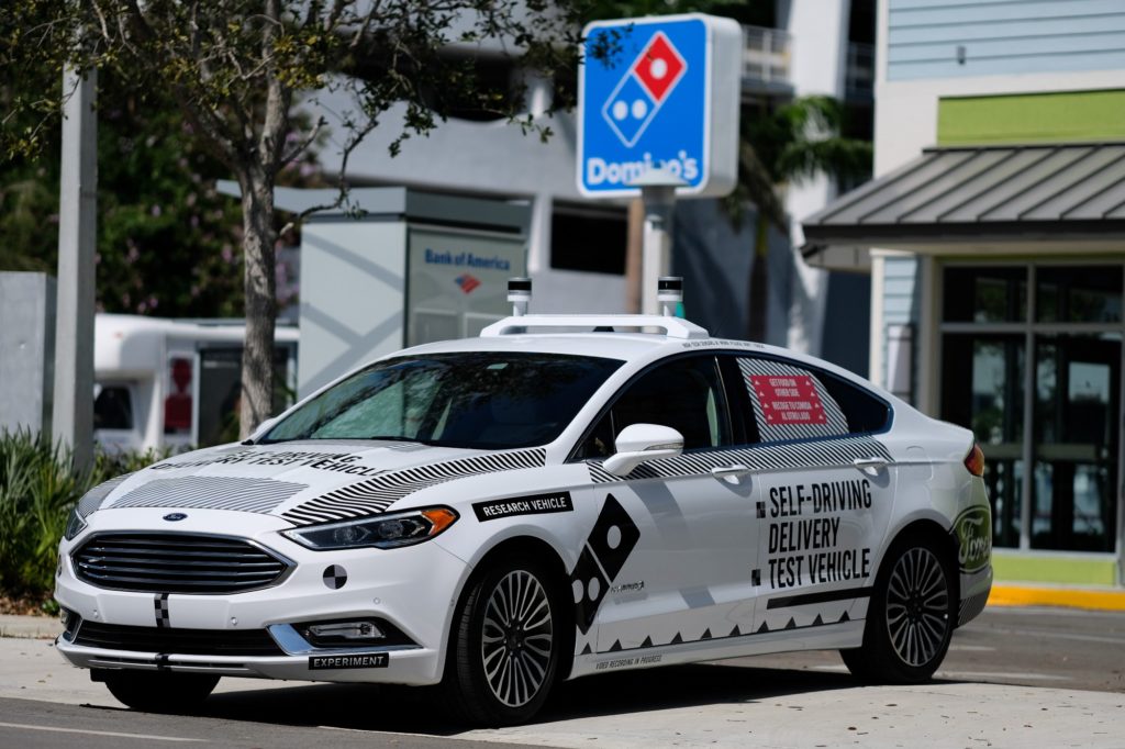 Ford Domino's Pizza // Source : Ford