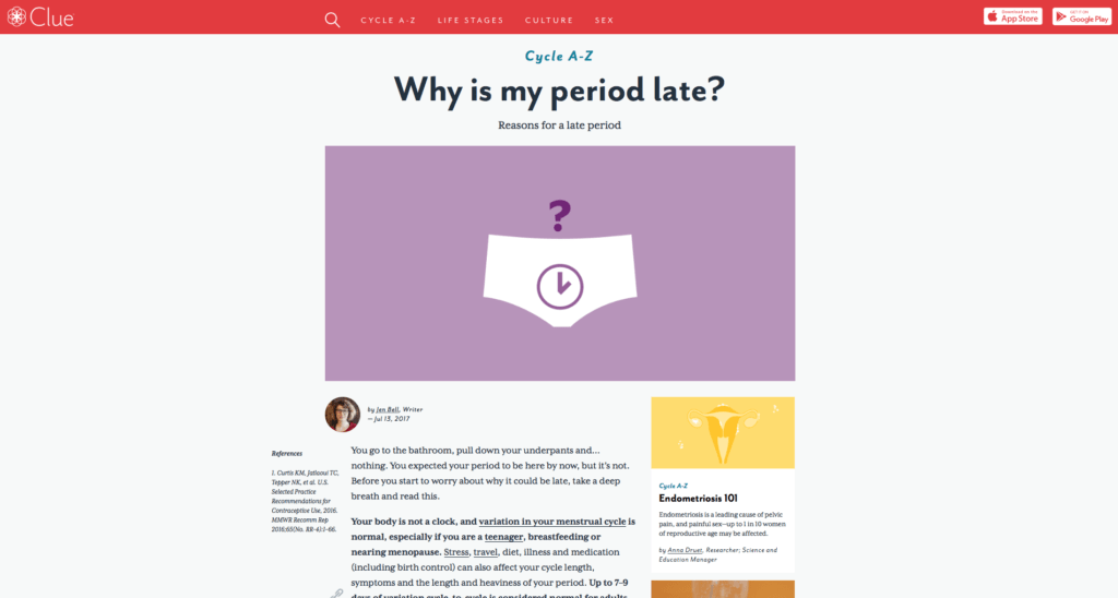 clue site menstruations retard clue site menstruations retard