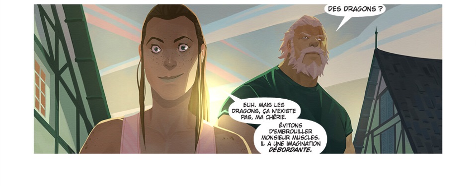 Comic Book Brigitte Tueur de Dragons Comic Book Brigitte Tueur de Dragons