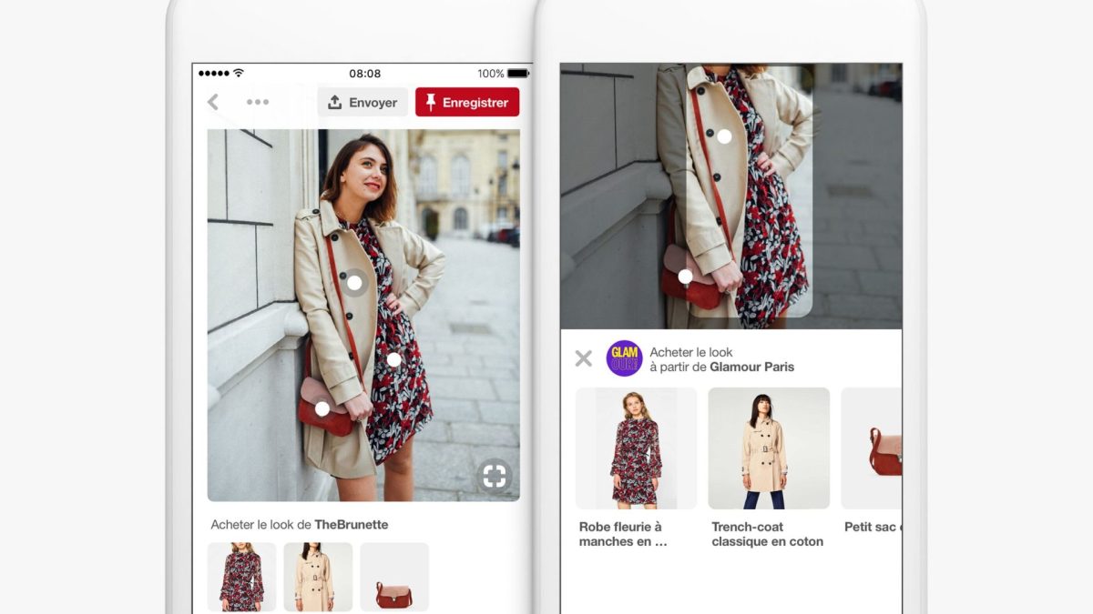 Pinterest outil « Shop the Look »