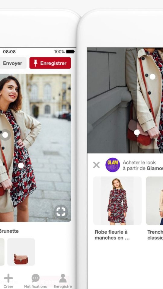 Pinterest outil « Shop the Look »