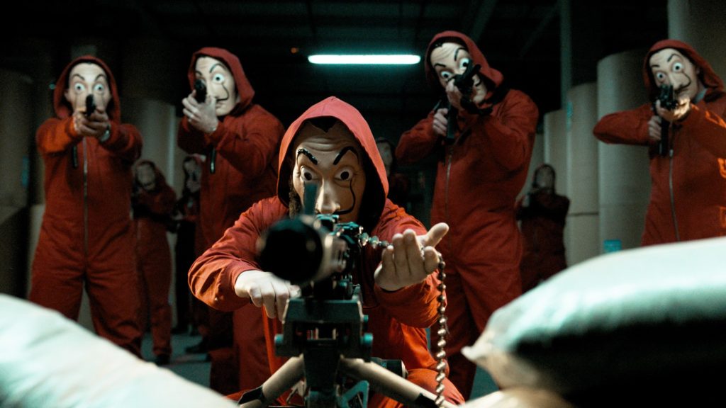 Les masques de la discorde // Source : Netflix Les masques de la discorde // Source : Netflix