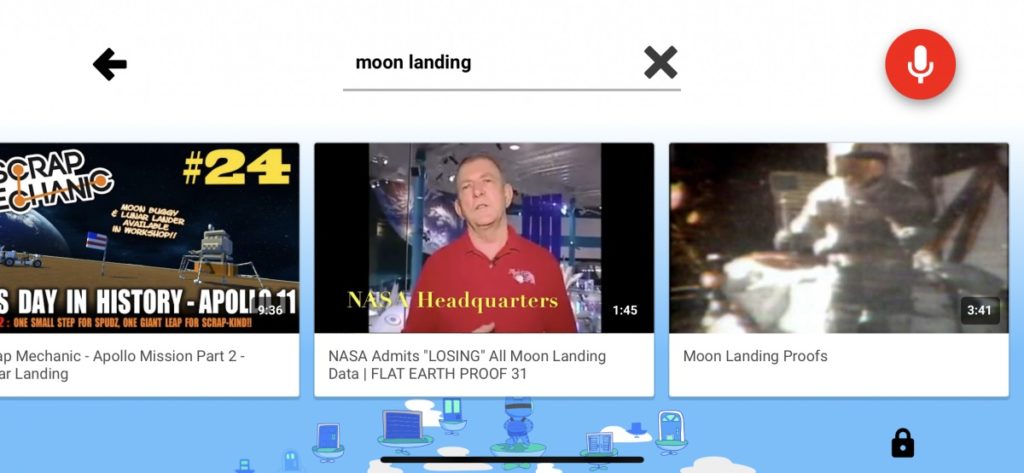 Moon Landing YouTube Kids