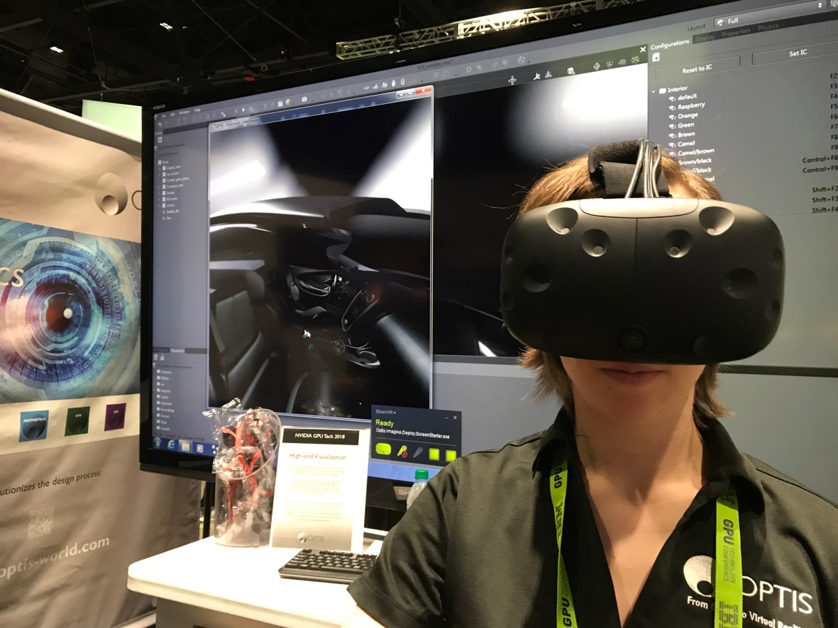 nvidia gtc optis vr 2