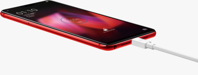 L'Oppo R15. Crédit : Oppo.