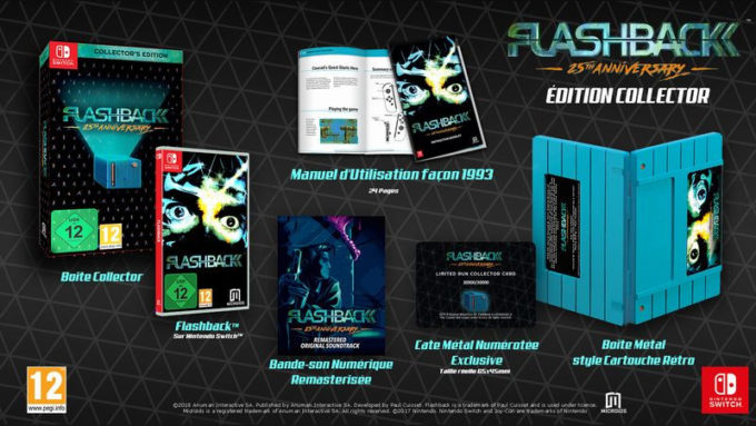 Le jeu Flashback fait peau neuve (enfin, presque). Microïds/Nintendo Le jeu Flashback fait peau neuve (enfin, presque). Microïds/Nintendo