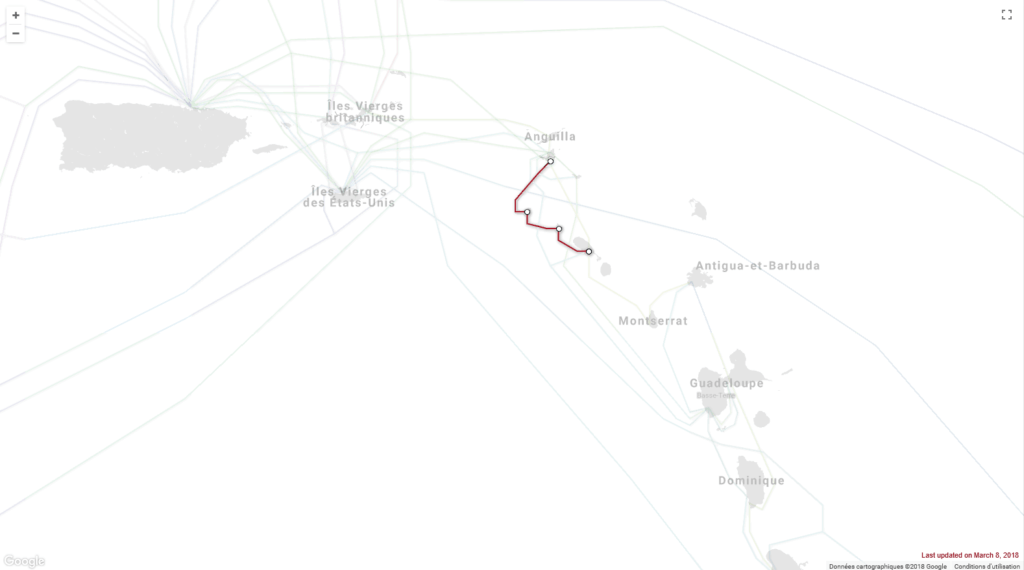 Saba, Statia Cable System SSCS Saba, Statia Cable System SSCS