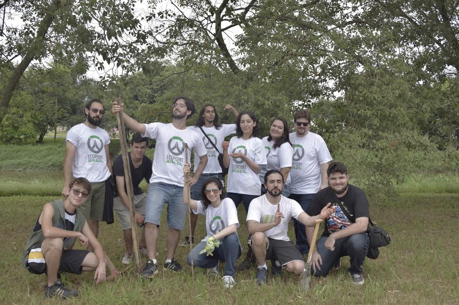 Photo du premier événement d’Ecopoint Brésil.