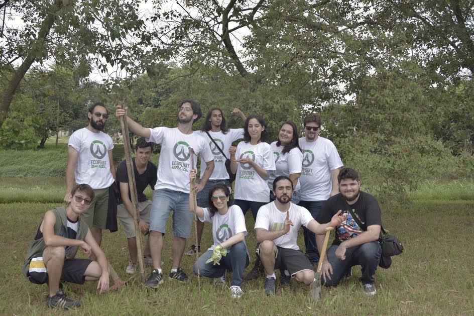 Photo du premier événement d’Ecopoint Brésil. Photo du premier événement d’Ecopoint Brésil.