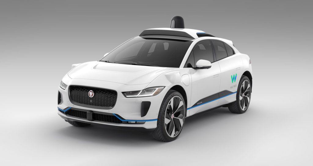 Waymo Jaguar I-Pace // Source : Waymo Waymo Jaguar I-Pace // Source : Waymo